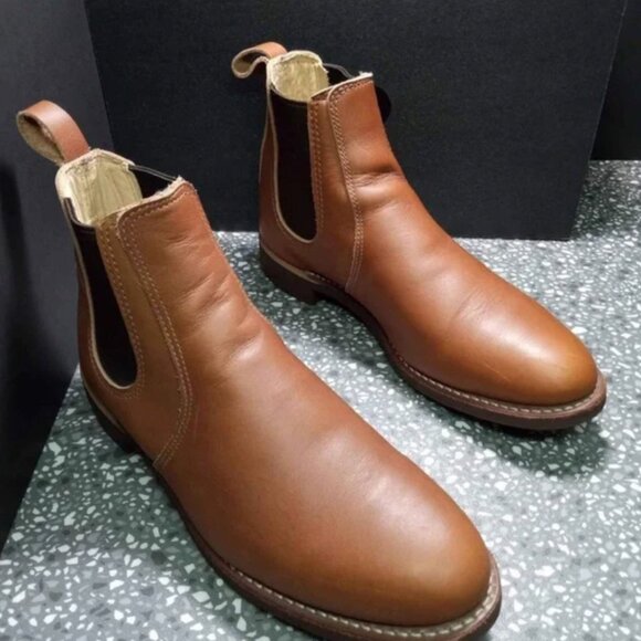 Red Wing Heritage 6-inch Chelsea Boot, Pecan Boundary Leather - Picture 7 of 14